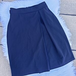 Worthington A-line Pleated Skirt Black Size 6